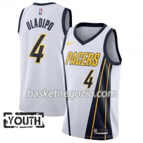 Canotte Bambino Indiana Pacers Victor Oladipo 4 2018-19 Nike Bianco Swingman